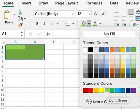 how-to-change-excel-cell-border-background-color-and-cell-text-font-size-and-color-2