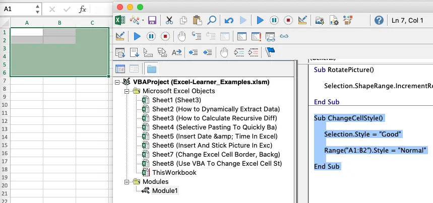 how-to-use-vba-to-change-excel-cell-style-or-text-font-color-size-programmatically-1